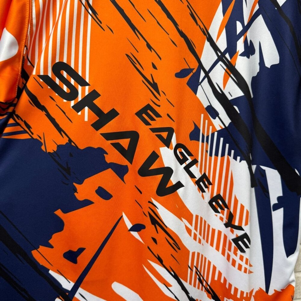 Onboard Eagle Eye Shaw Manhattan Pro Range Graphic Polo Jersey Shirt L - Picture 4 of 13